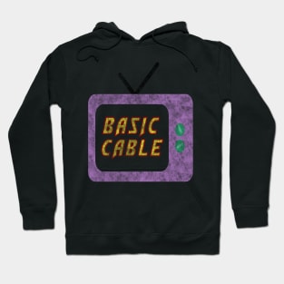 Basic cable 90's 2000's retro television meme joke Hoodie